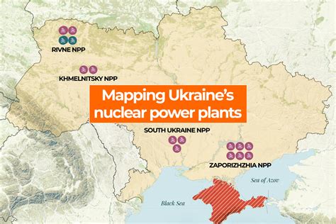 ukraine latest map of nuclear facilities